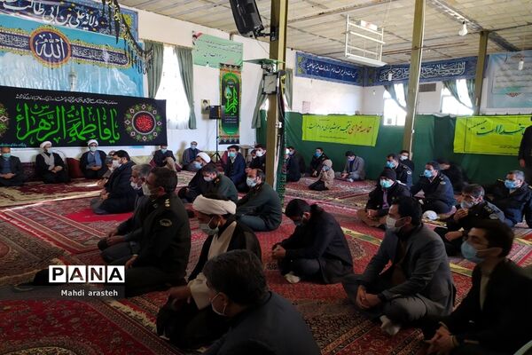 مراسم بزرگداشت حماسه عظیم9دی در  مسجدعلی ابن ابیطالب(ع) شهرستان خوسف