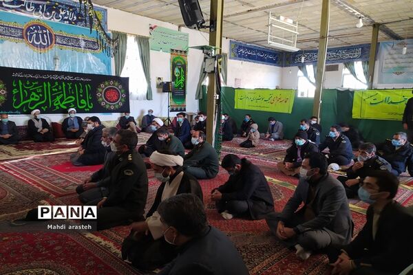 مراسم بزرگداشت حماسه عظیم9دی در  مسجدعلی ابن ابیطالب(ع) شهرستان خوسف