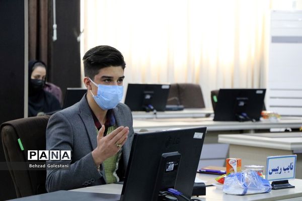 افتتاحیه دهمین دوره مجلس دانش آموزی بصورت مجازی در ارومیه