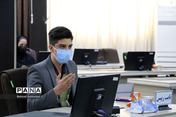 افتتاحیه دهمین دوره مجلس دانش آموزی بصورت مجازی در ارومیه