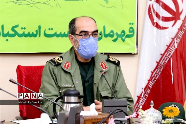 نشست خبرى تبیین برنامه‌هاى هفته مقاومت با حضور سردار عباسقلیزاده جانشین فرمانده سپاه عاشورا