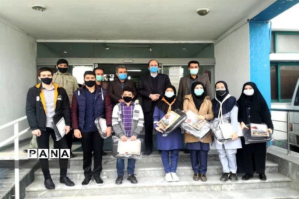 آیین تحلیف اعضای هیئت رئیسه مجلس دانش‌آموزی شهرستان‌های مازندران