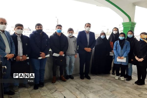 آیین تحلیف اعضای هیئت رئیسه مجلس دانش‌آموزی شهرستان‌های مازندران