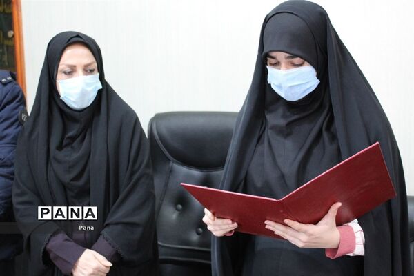 آیین تحلیف اعضای هیئت رئیسه مجلس دانش‌آموزی شهرستان‌های مازندران