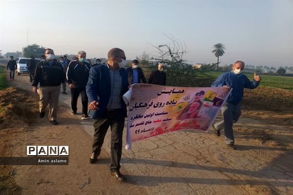 همایش پیاده روی سردار دلها در شهرستان حمیدیه