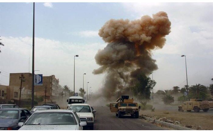 انفجار بمب در مسیر کاروان لجستیک ائتلاف بین المللی در عراق