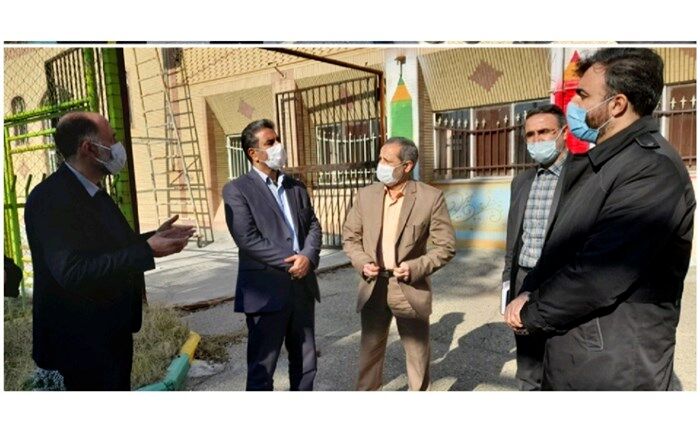 بازدید معاون فرهنگی و هنری وزارت آموزش و پرورش از خوابگاه پسرانه شهید پورصابری در جوادآباد