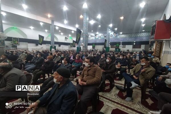 اولین سالگرد شهادت حاج قاسم سلیمانی در آران وبیدگل