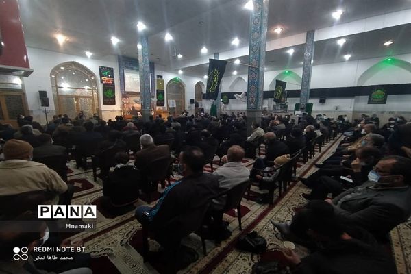 اولین سالگرد شهادت حاج قاسم سلیمانی در آران وبیدگل
