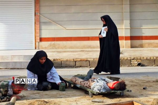 اجرای تئاتر پرفورمنس در شهرستان امیدیه