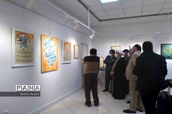برگزاری کارگاه هم‌نویسی و نمایشگاه خوشنویسی دربیرجند