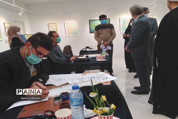 برگزاری کارگاه هم‌نویسی و نمایشگاه خوشنویسی دربیرجند