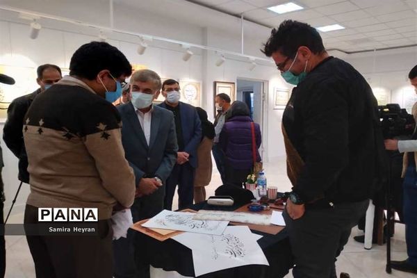 برگزاری کارگاه هم‌نویسی و نمایشگاه خوشنویسی دربیرجند