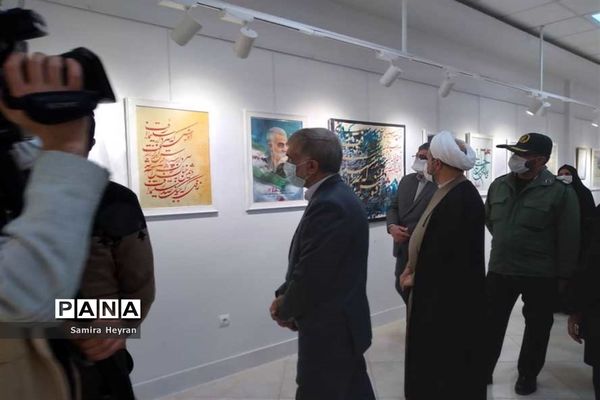 برگزاری کارگاه هم‌نویسی و نمایشگاه خوشنویسی دربیرجند