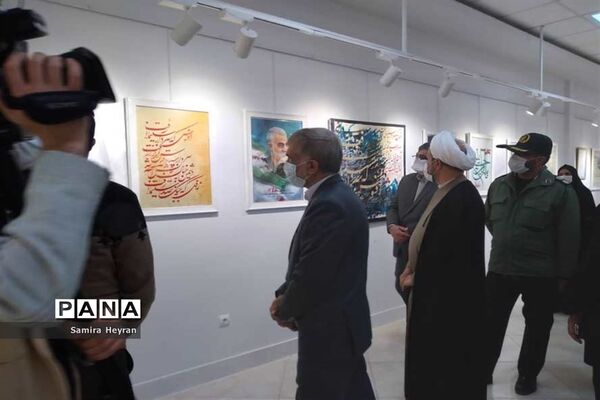 برگزاری کارگاه هم‌نویسی و نمایشگاه خوشنویسی دربیرجند