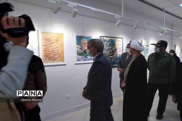 برگزاری کارگاه هم‌نویسی و نمایشگاه خوشنویسی دربیرجند