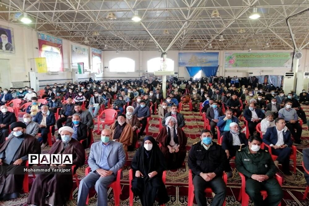 برگزاری مراسم سالگرد شهادت سردار سلیمانی در شهرستان کارون