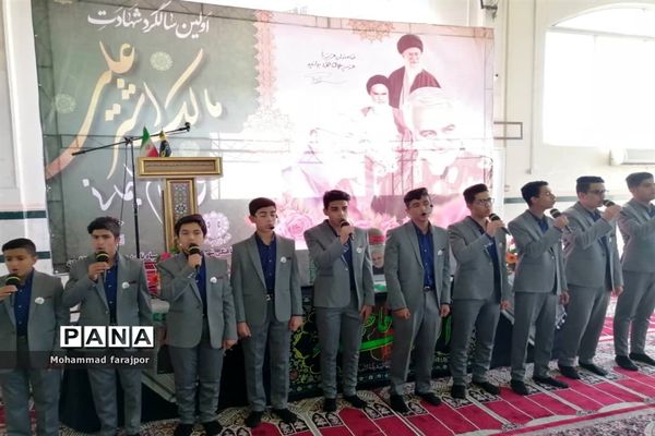 برگزاری مراسم سالگرد شهادت سردار سلیمانی در شهرستان کارون