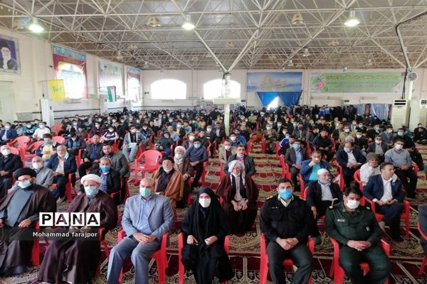 برگزاری مراسم سالگرد شهادت سردار سلیمانی در شهرستان کارون