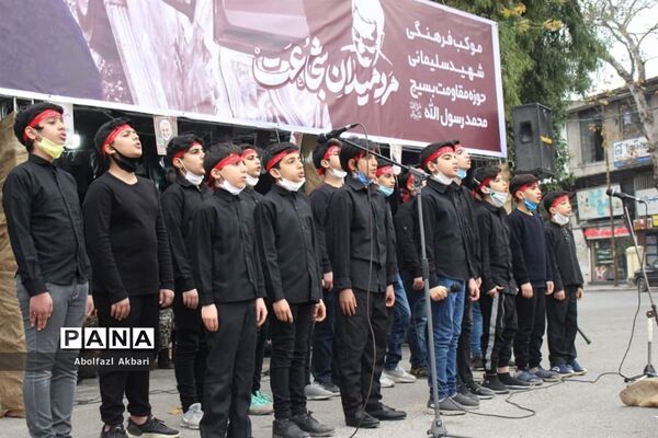 نخستین سالگرد شهید سلیمانی در ساری