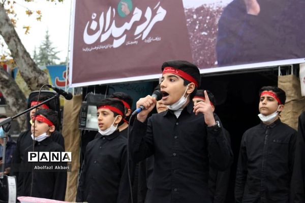 نخستین سالگرد شهید سلیمانی در ساری