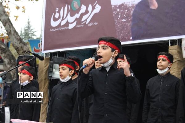 نخستین سالگرد شهید سلیمانی در ساری