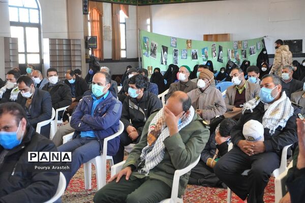 مراسم نخستین سالگرد سردار دل‌ها در شهرستان خوسف استان خراسان جنوبی