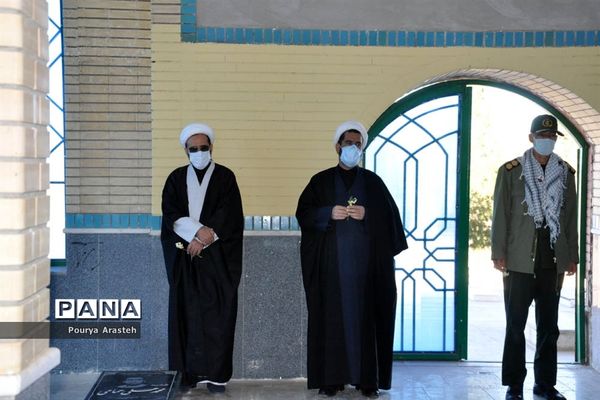 غبارروبی مزارشهدا شهرستان خوسف در سالروز شهادت سردار دلها