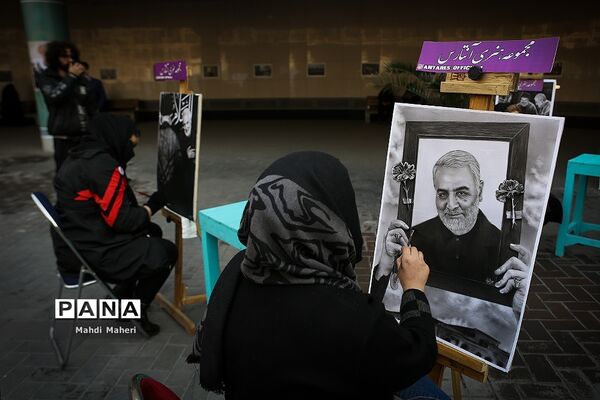 افتتاح نمایشگاه عکس و نقاشی سردار دلها