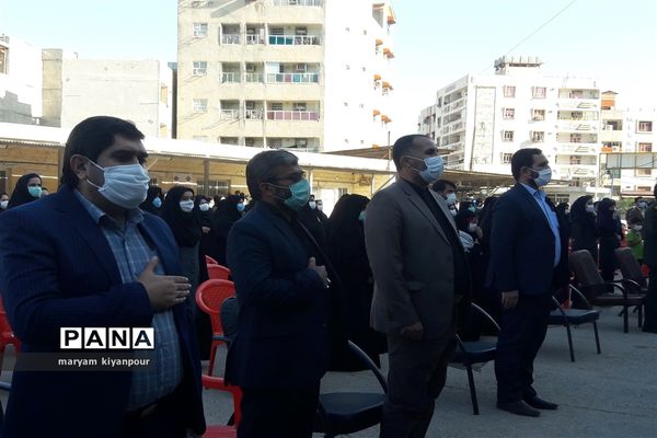 برگزاری مراسم سالگرد شهادت سردار سلیمانی در شهرستان مسجدسلیمان