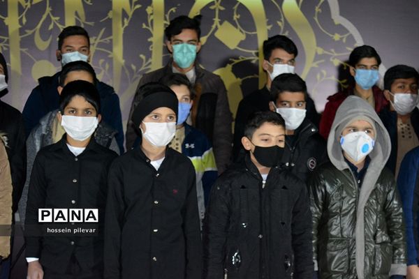 حرکت کاروان خودرویی در خیابان های بیرجند