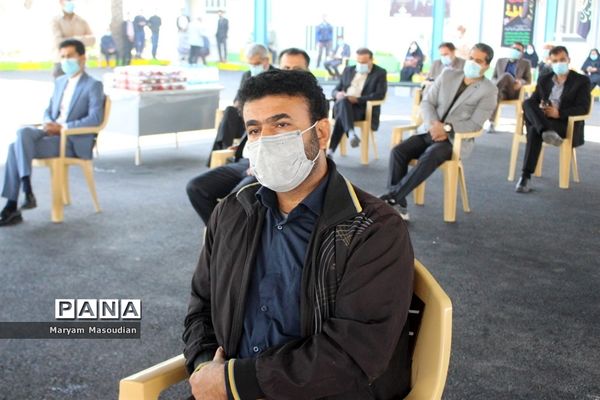 مراسم سالروز شهادت سردار سلیمانی در اداره‌کل آموزش و پرورش استان بوشهر