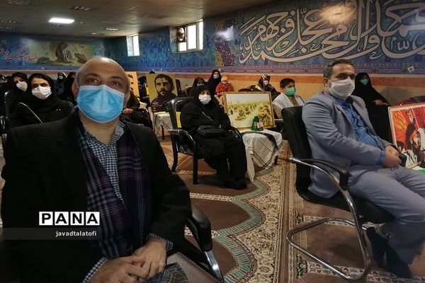مراسم یادواره شهدا در آموزشگاه 18 دی ناحیه دو شهر ری