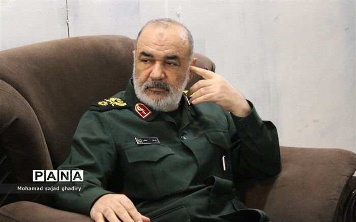نامه قدردانی سردار سلامی از فرمانده نیروی قدس سپاه