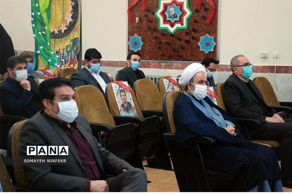 بزرگداشت نخستین سالروز شهادت سپهبد شهید قاسم سلیمانی در  ناحیه یک ری