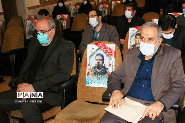بزرگداشت نخستین سالروز شهادت سپهبد شهید قاسم سلیمانی در  ناحیه یک ری