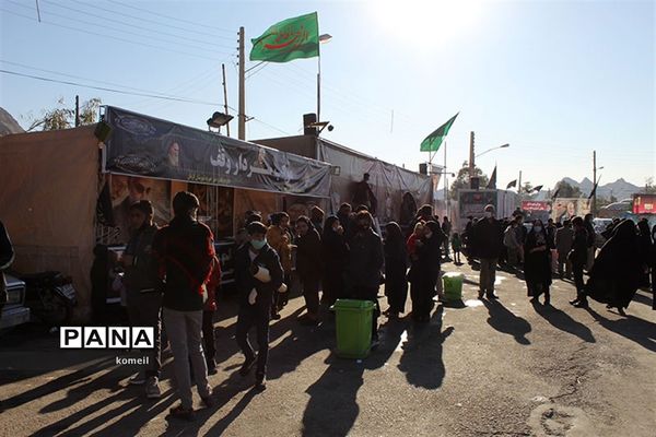 مراسم سالگرد سردار سلیمانی در گلزار شهدای کرمان