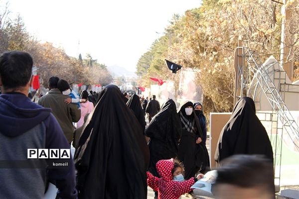 مراسم سالگرد سردار سلیمانی در گلزار شهدای کرمان