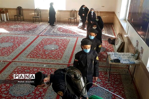 رزمایش دفاع بیولوژیک قالب طرح شهید سپهبد حاج قاسم سلیمانی  درشهرستان خوسف