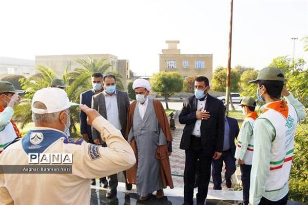بازدید معاون پرورشی و فرهنگی اداره‌کل آموزش و پرورش استان بوشهر از منطقه شبانکاره