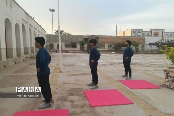 طرح ملی تولید فیلم های نرمش و ورزش صبحگاهی در مدارس استان بوشهر