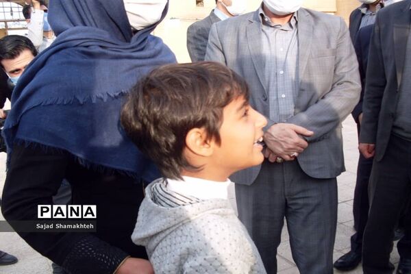 بازدید رئیس دانشگاه علوم پزشکی  اهواز از کوی منبع آب