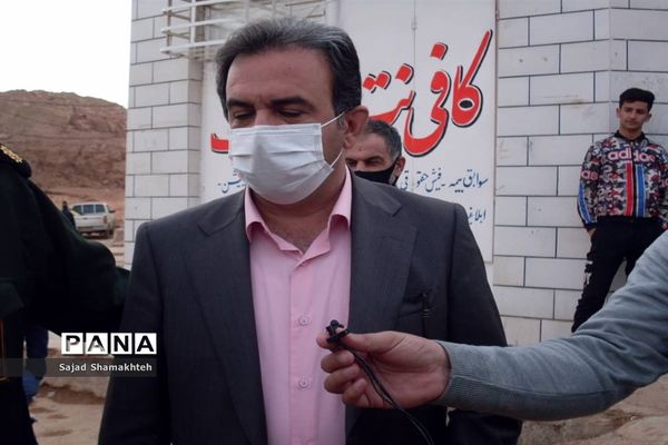 بازدید رئیس دانشگاه علوم پزشکی  اهواز از کوی منبع آب