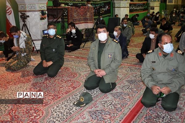 یادواره 156 شهید شهرستان وسالگرد سردارقاسم سلیمانی درمسجد جامع بهاباد