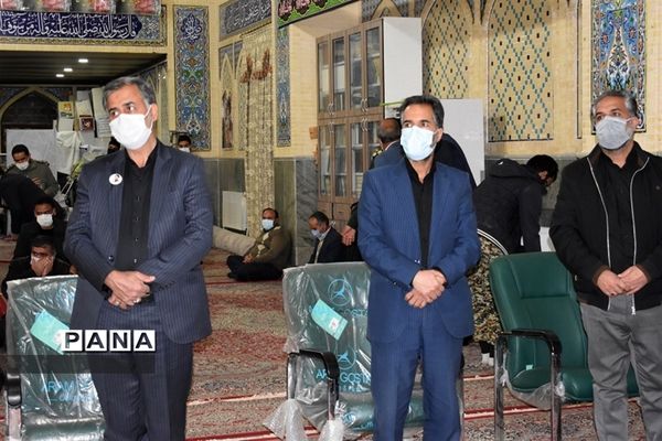 یادواره 156 شهید شهرستان وسالگرد سردارقاسم سلیمانی درمسجد جامع بهاباد