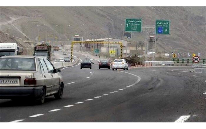 کاهش تردد ۶.۹ درصدی در محورهای برون‌شهری