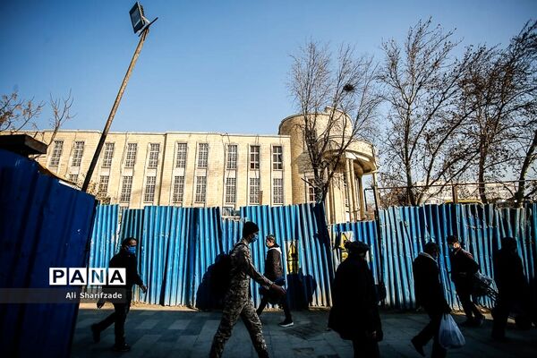 بازار تهران در روزهای زرد