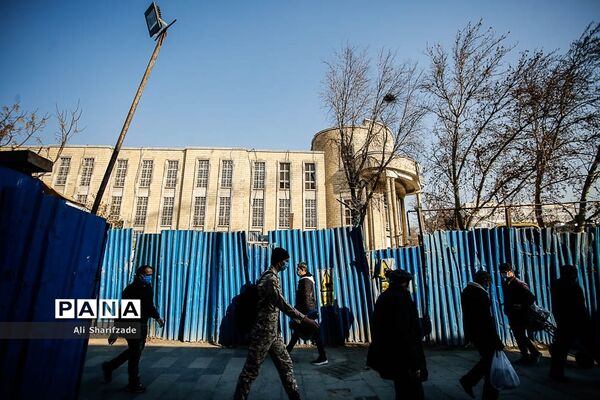 بازار تهران در روزهای زرد