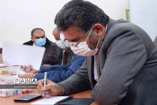 جلسه کاری حوزه معاونت پرورشی و فرهنگی اداره‌کل آموزش و پرورش خوزستان
