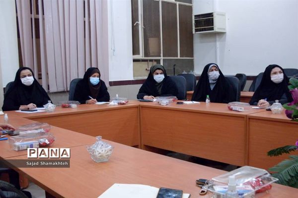 جلسه کاری حوزه معاونت پرورشی و فرهنگی اداره‌کل آموزش و پرورش خوزستان